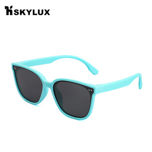 Skylux Lunettes de soleil pour enfants rectangulaires polarisées UV400 à monture complète, mode unisexe, protection solaire 23050 - Product Image 3