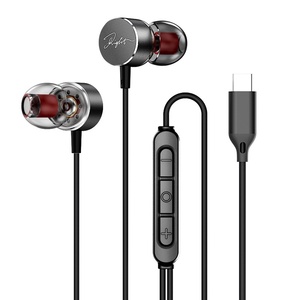 Auricolari per Cellulare Tipo-C, Cuffie Cablate In-Ear con Microfono per Gaming, Compatibili con <span class=keywords><strong>iPhone</strong></span>, Samsung e Android - Product Image 2