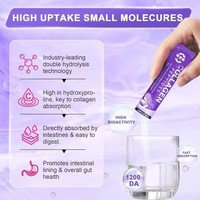 La poudre de supplément diététique de peptide liquide oral de collagène de marque propre réduit la perte osseuse et favorise la santé d'intestin