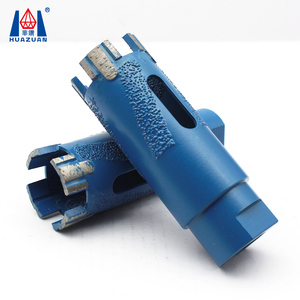 1 3/8 "inch chân không hàn khô sử dụng kim cương lõi khoan <span class=keywords><strong>bit</strong></span> cho đá granit nhân tạo thạch anh Thiết kế đá - Product Image 2