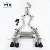 Système d'échappement JTLD, nouveau design, échappement intermédiaire en Z de longueur égale, échappement arrière pour BMW M3 G80 M4 G82 G8X S58 3.0T