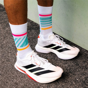 Chaussettes de sport en nylon personnalisées pour la performance sportive, haute élasticité, respirantes, séchage rapide, chaussettes de <span class=keywords><strong>compression</strong></span> pour le cyclisme, la course à pied sur sentier - Product Image 4