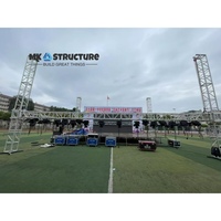 Éclairage de scène musicale de scène de concert Dj Truss Stage Truss Truss en aluminium personnalisé Meilleur prix