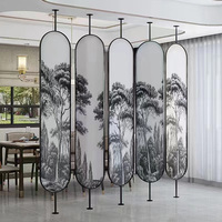 Cloison d'écran moderne en acier inoxydable pour armoires de salon design coulissant et pliant pour décoration intérieure