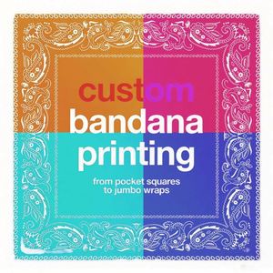 Pañuelo Personalizado con Logotipo, Impresión de Pañuelos Personalizados, Pañuelo Multifuncional sin Costuras, Bufanda Mágica, Protector de Cuello Tubular, Proveedor de Pañuelos - Product Image 1