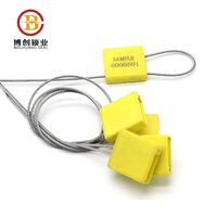 Sceau de sécurité réutilisable BCC602 – Cadenas numéroté jetable pour vannes et compteurs