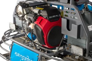 Machine à lisser et à polir le béton Rising Star 35HP pour le finissage des routes - Product Image 4