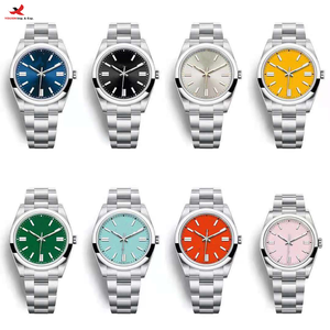HQ Mixed Proc Discount Fully <b>Automatic</b> Mechanical Wrist Watch Minimalist Waterproof Luminous Mechanical Watch for Men - Product Image 1
