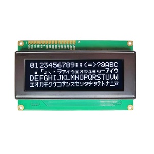 Afficheur LCD monochrome I2C 20x4 avec caractères blancs <span class=keywords><strong>et</strong></span> fond noir pour instrument - Product Image 1