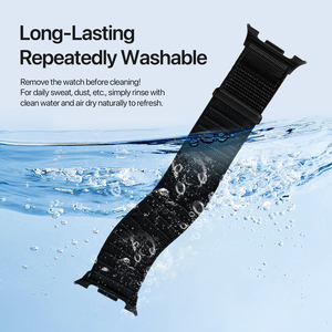 Correa de reloj elástica tejida de nailon adecuada para reloj Samsung con hebilla magnética, correa deportiva para reloj inteligente - Product Image 6