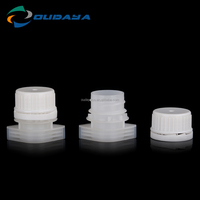 Bec et couvercle en plastique de 20mm pour emballage de poche de bec de dypack