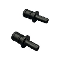Raccord rapide BRT en ligne, femelle, à déconnexion rapide, raccord de tuyau à barbillon, valve de couplage, raccord rapide en plastique CPC, raccords de tuyauterie 8.3 bar
