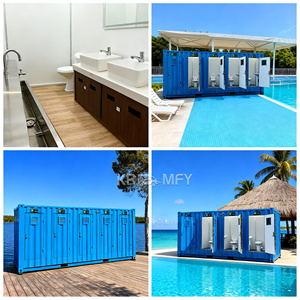 Conteneur de toilette publique portable préfabriqué durable et écologique pour l'école et la fête en plein air - Product Image 4