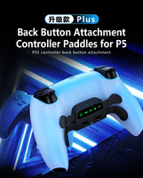 Nouvelles palettes de contrôleur de fixation de bouton arrière pour manette de jeu PS5