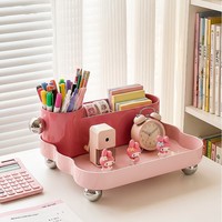 Organisateur de bureau en plastique style Jamie Dopamine, support de télécommande, rangement pour salon et bureau