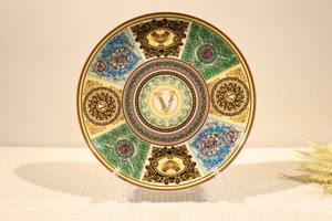 Service de table de luxe série V, cadeaux d'affaires royaux, ensemble de 4 pièces en porcelaine fine avec logo, vaisselle en céramique pour cadeau de petite amie - Product Image 3