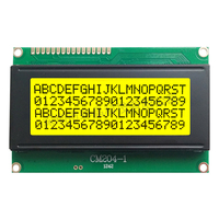 Modules LCD de qualité industrielle STN bleu blanc 20x4 caractères Prise en charge de la langue personnalisée lisible par la lumière du soleil Type COB (CM204-1BLWAA-3)