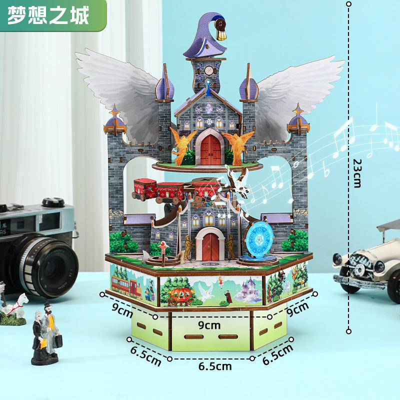 Boîte à musique de la ville de rêve