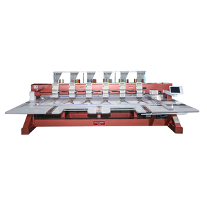 เครื่องปักผ้า 6 หัว แบบอัตโนมัติ ควบคุมด้วยคอมพิวเตอร์ จากโรงงาน - Product Image 1