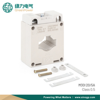 Transformador de Corriente Tipo Barra M30I 20/5A Clase 0.5 CT para Panel de Medición de Baja Tensión 0.66kV, Tipo Ventana