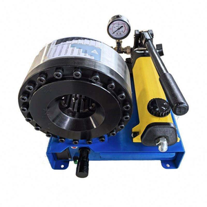 Machine à presser les tuyaux portable REALMAX, machine à sertir les flexibles hydrauliques, machine manuelle hydraulique pour le rétrécissement et le sertissage des tuyaux en acier - Product Image 4