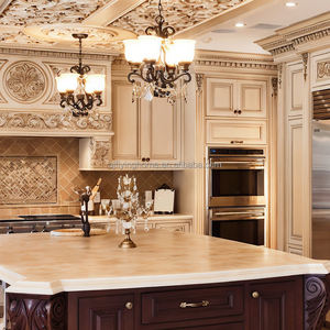 خزائن مطبخ فاخرة وعصرية بتصنيع المعدات الأصلية، أبواب خشبية، مواد وأحجام مخصصة، أثاث منزلي - Product Image 5