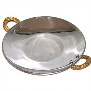 Sartén Premium de Cobre para Presentación de Alimentos, Apta para Horno, Marca King International - Product Image 1