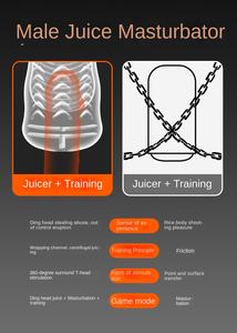 Dispositivo de Masturbación Masculina de Silicona con Seis Canales Realistas, Manos Libres, con Función de Eyaculación, Gran Oferta - Product Image 6