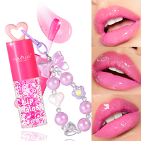 YABAOLIAN Nouveauté, Meilleure Vente : Gloss à Lèvres Imperméable avec Bracelet, Végan, Marque Privée, Gloss Brillant, Maquillage