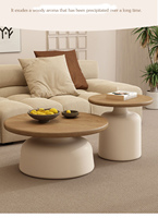 Table basse extensible moderne en bois et acier pour salon, bureau à domicile, salle à manger, école – Meuble durable