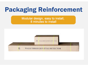 Inteligente 29 polegadas LCD Walk-Through Industrial <span class=keywords><strong>Metal</strong></span> <span class=keywords><strong>Detector</strong></span> Portão 8 Zonas Celular Detecção Rede Conectividade Snap Feature - Product Image 6
