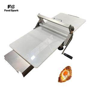 Vente en gros, machine à pâte à manivelle manuelle en acier inoxydable pliable, haute efficacité, pour nouilles, spaghetti, pâtisserie - Product Image 2