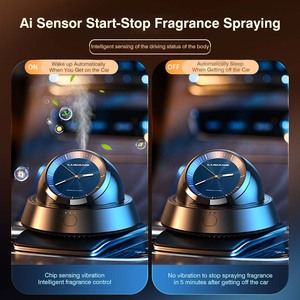 Car Air Freshener Luxury Perfume Spray Car Smell Air Freshener Adjustable Clock <strong>Model</strong> Car Perfume <strong>Diffuser</strong> - Product Image 3