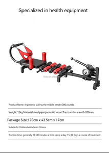 Alat Traksi Ekstensi Lumbar Portabel untuk Peregangan Leher dan Tubuh, Ekstensi Tempat Tidur untuk Pinggang dan Kaki, Dapat Diperpanjang untuk Tulang Belakang Serviks - Product Image 6