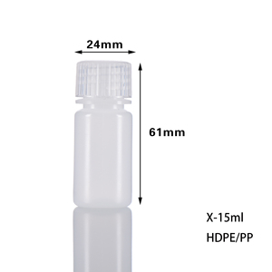 Phòng thí nghiệm nhỏ & lớn 4ml-1000ml PP <span class=keywords><strong>HDPE</strong></span> hẹp Miệng nhựa thuốc thử chai với nắp vặn cho phòng thí nghiệm - Product Image 6