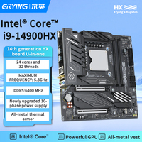 Conjunto de Computadora de Escritorio ERYING DIY para Core I9 14900HX 24C32T, RAM DDR5, LGA 1151, Nuevo, 7nm, 2.2GHz, 32MB de Caché L2, Virtualización de 64 bits