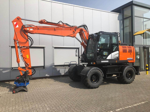 Excavatrice hydraulique sur roues de 15 tonnes, marque chinoise de premier plan ZX140W, avec godet de 0,51 m³, pièces de rechange et <span class=keywords><strong>tarière</strong></span> pour l'agriculture - Product Image 4