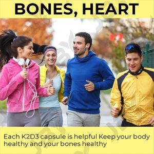 כמוסות ויטמין K2 <span class=keywords><strong>D3</strong></span> של JBY לבריאות העצם וספיגת סידן, תוסף תזונה K2 <span class=keywords><strong>D3</strong></span>, כמוסות ויטמין <span class=keywords><strong>D2</strong></span> - Product Image 4