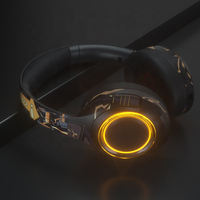 Écouteurs sans fil, casque d'écoute avec Microphone, oreillettes rvb 7.1, oreillettes