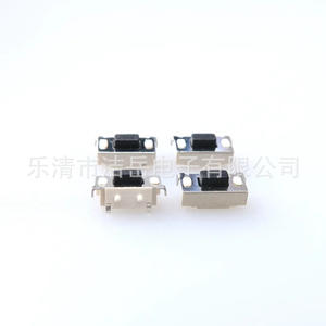 Interruptor Táctil Original del Fabricante 2x4x3.5, Pulsador Lateral Independiente SPST, Pin de Latón, 1A 3.3Vdc - Product Image 5