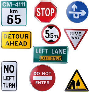 Tùy Chỉnh Chất Lượng Cao Nhôm Composite Bảng Điều Chỉnh Road Cảnh Báo Dấu Hiệu An Toàn Giao Thông Nhôm Phản Quang Dấu Hiệu - Product Image 2