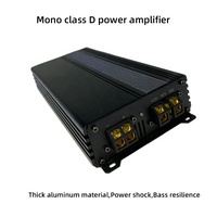 Amplificateur de voiture numérique 12V haute puissance 1200W, amplificateur de voiture mono classe D