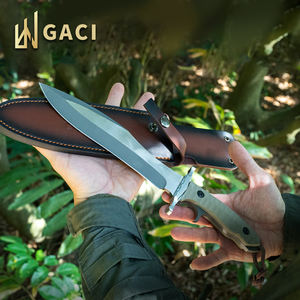 <span class=keywords><strong>Couteau</strong></span> de poche d'extérieur avec lame en acier inoxydable et manche G10 pour le camping, la chasse, le travail du cuir, le bricolage, personnalisable, support OEM - Product Image 3