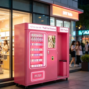Máquina Expendedora Comercial de Arte de Uñas 3D MYBE, Máquina Expendedora Automática de Cosméticos con Estación de Impresión de Uñas Integrada - Product Image 1