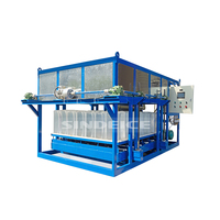 Machine à glace en blocs SINDEICE commerciale de 1 tonne par jour à refroidissement direct, machine à glace industrielle pour la pêche et la conservation des aliments