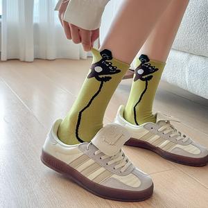 Calzini a Metà Polpaccio da <span class=keywords><strong>Donna</strong></span> alla Moda con Motivo Panda Cartoon, Adatti per Tutte le Stagioni - Product Image 4