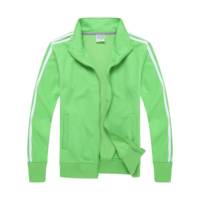 Vente en gros de vestes minces pour hommes en tissu CVC Vestes de baseball de sport vierges à col montant et fermeture éclair imprimées d'un logo personnalisé unisexe