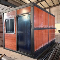 Maison conteneur pliable en acier à prix d'usine, économique et à montage rapide, pour chambre, appartement, bureau, hôtel