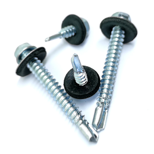 Tornillos Autoperforantes Personalizados para Techos Metálicos de Acero al Carbono C1022 Métricos/Pulgadas con Arandela de Goma - Product Image 2