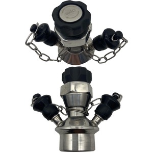 DN8 Edelstahl SGF Mikrobielles Probenahme ventil SS316L Preis Mikrobielles Schweißen Steriles Proben ventil - Product Image 1